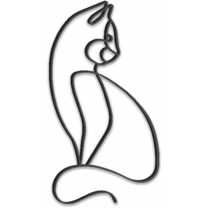 [CD6328] Deco Metal Chat
