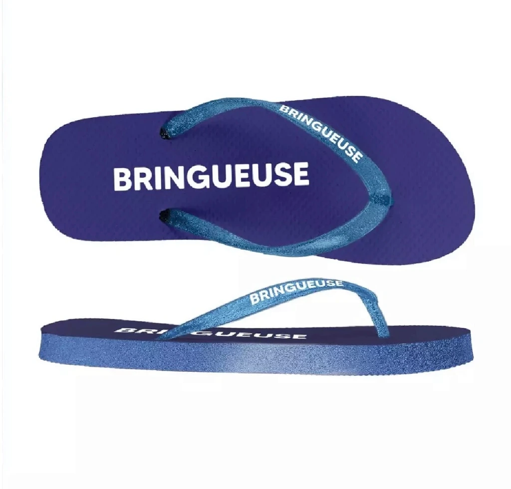 [STC-CD10408-1] Tongs Bringueuse bleu (36 - 37)