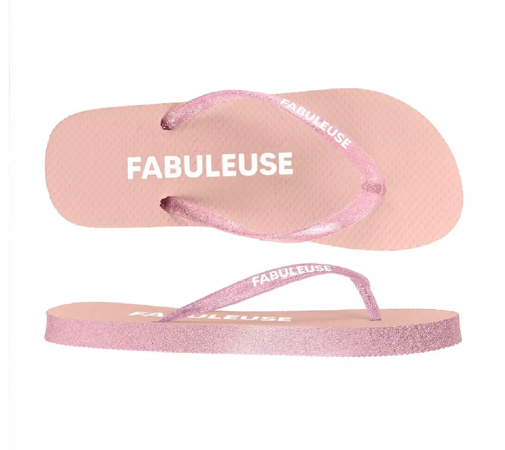 [STC-CD10398-1] Tongs Fabuleuse rose (36 - 37)