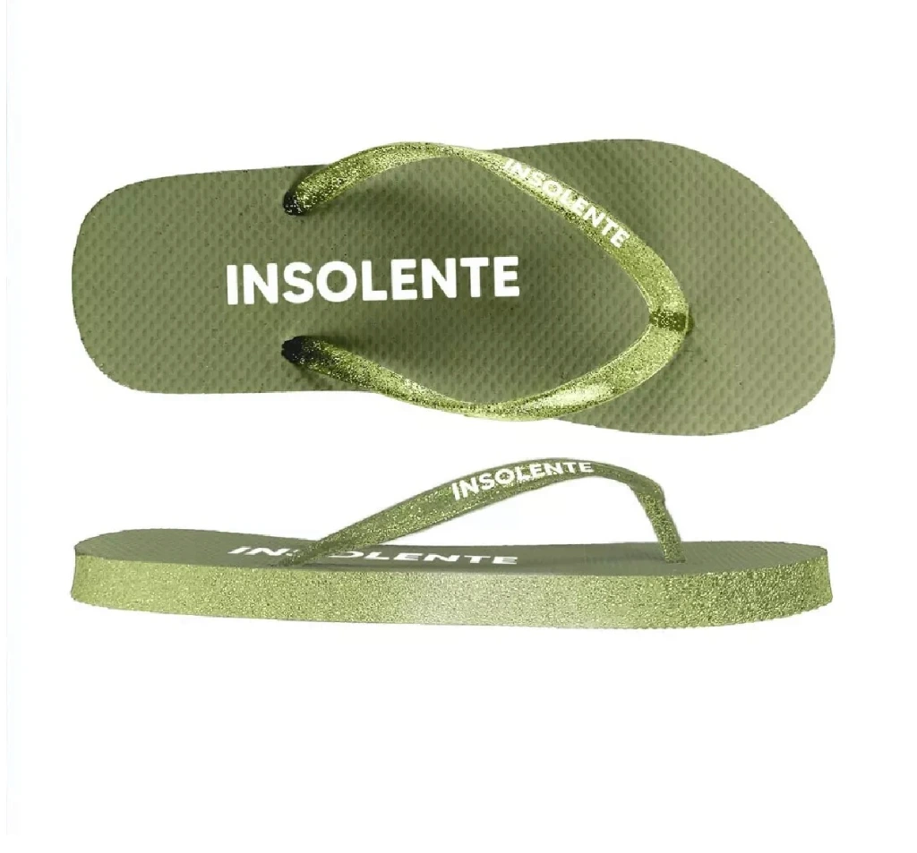 [STC-CD10412-1] Tongs Insolente kaki (36 - 37)