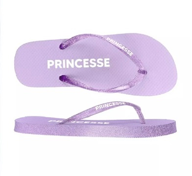 [STC-CD10404-1] Tongs Princesse lila (36 - 37)