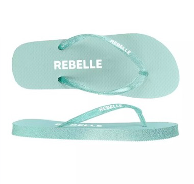 [STC-CD10400-1] Tongs Rebelle turquoise (36 - 37)