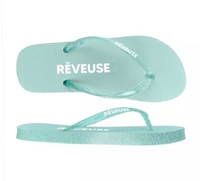 [STC-CD10405-1] Tongs Rêveuse turquoise (36 - 37)