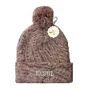 Bonnet pompon paillettes "cocotte"