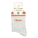 Chaussettes Paillettes a Bandes Chieuse