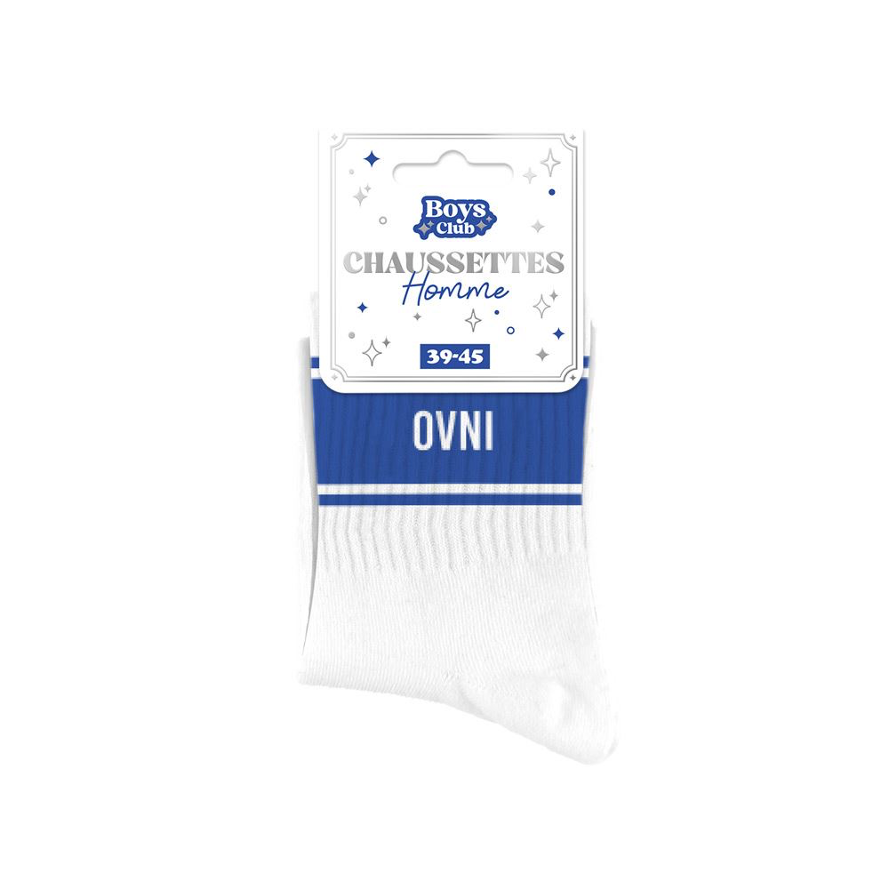 [STC-CD10782V04] Chaussettes Homme A Bandes Ovni