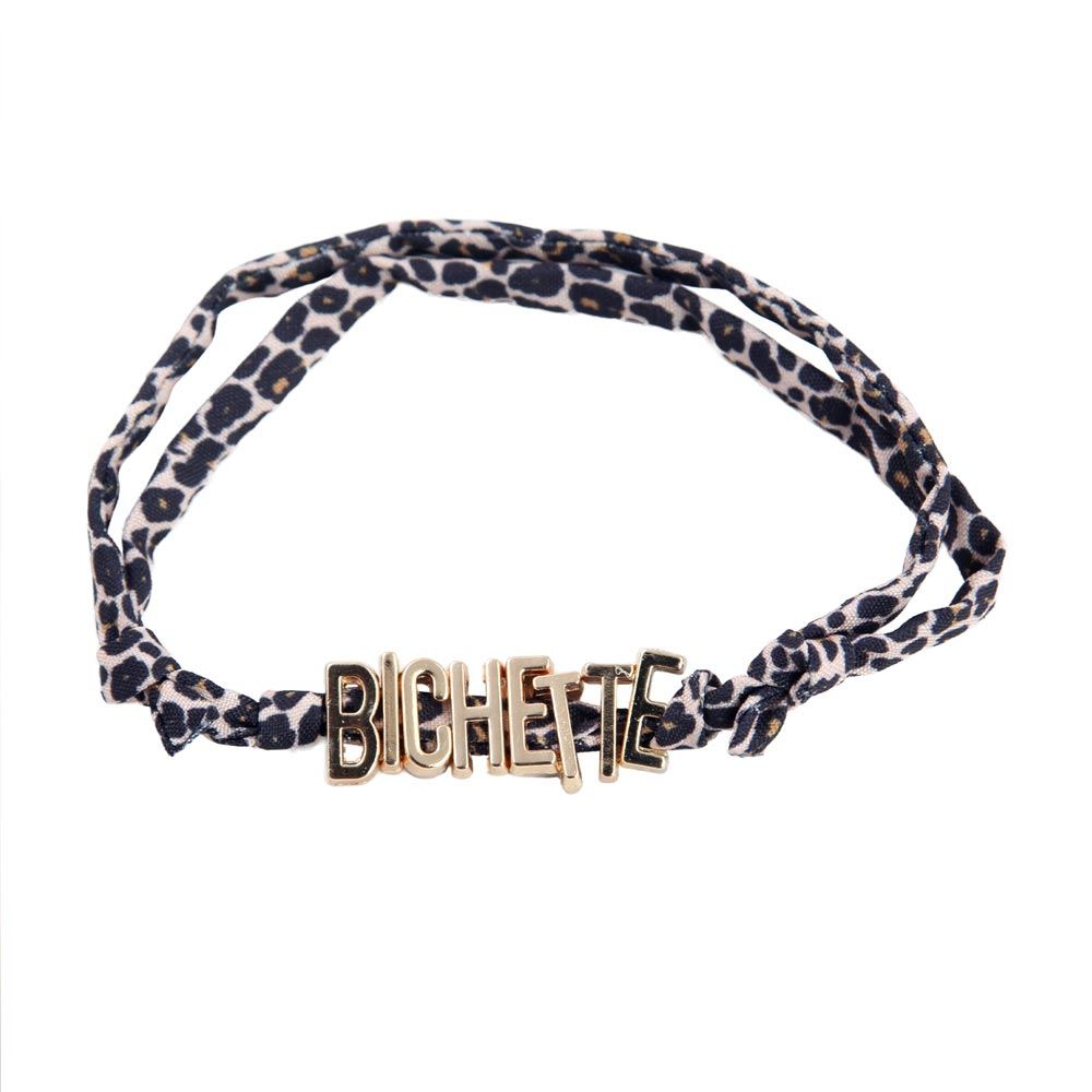 [STC-CD10665] Bracelet Bichette Leopard