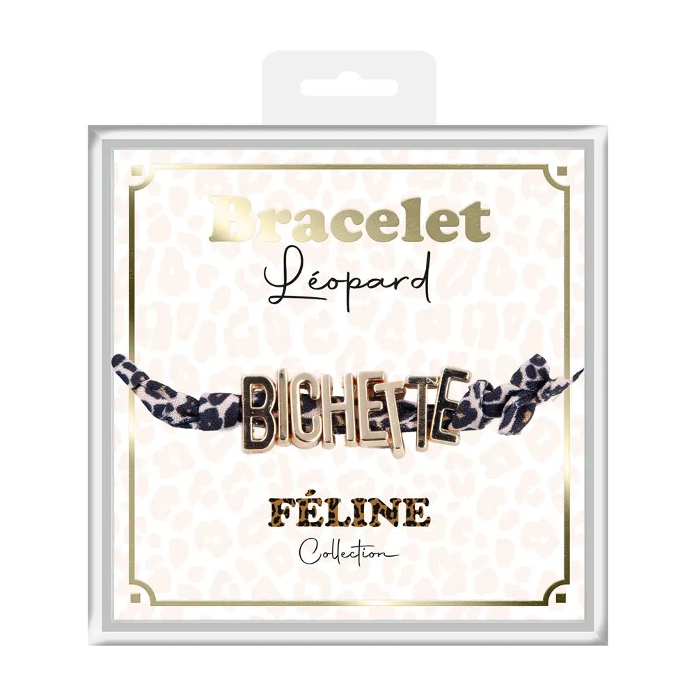 [STC-CD10665] Bracelet Bichette Leopard