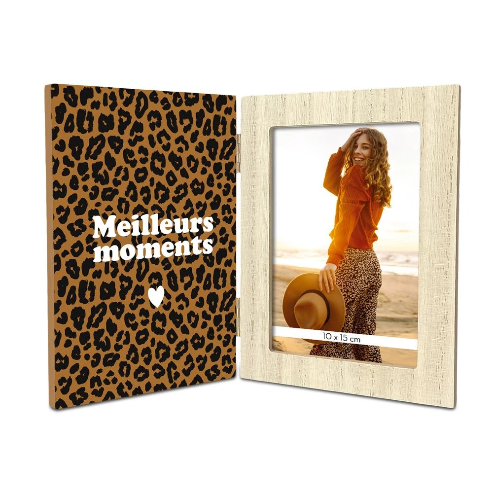 [STC-CD10679] Cadre Photo Double Leopard Meilleurs Moments
