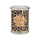 Bougie Verre Coton Leopard La Belle Vie