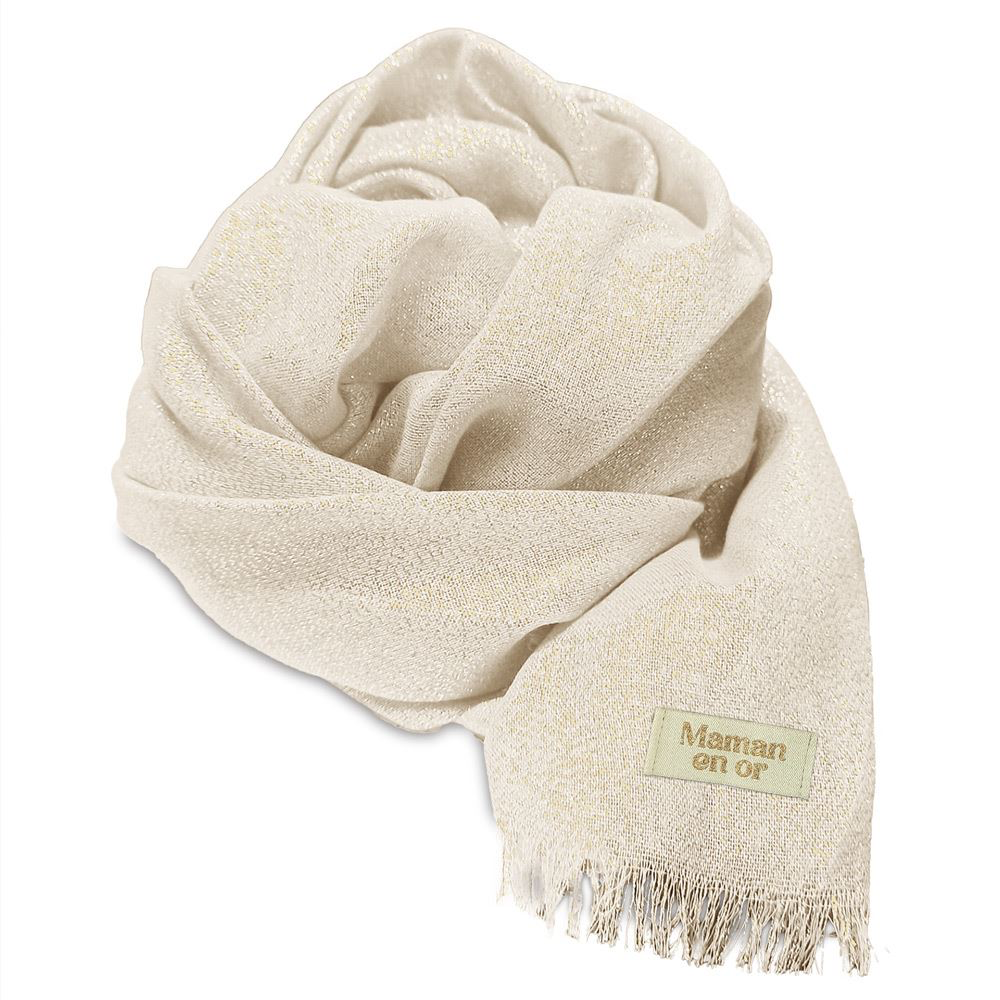 [STC-CD10477] Foulard A Paillettes Maman En Or