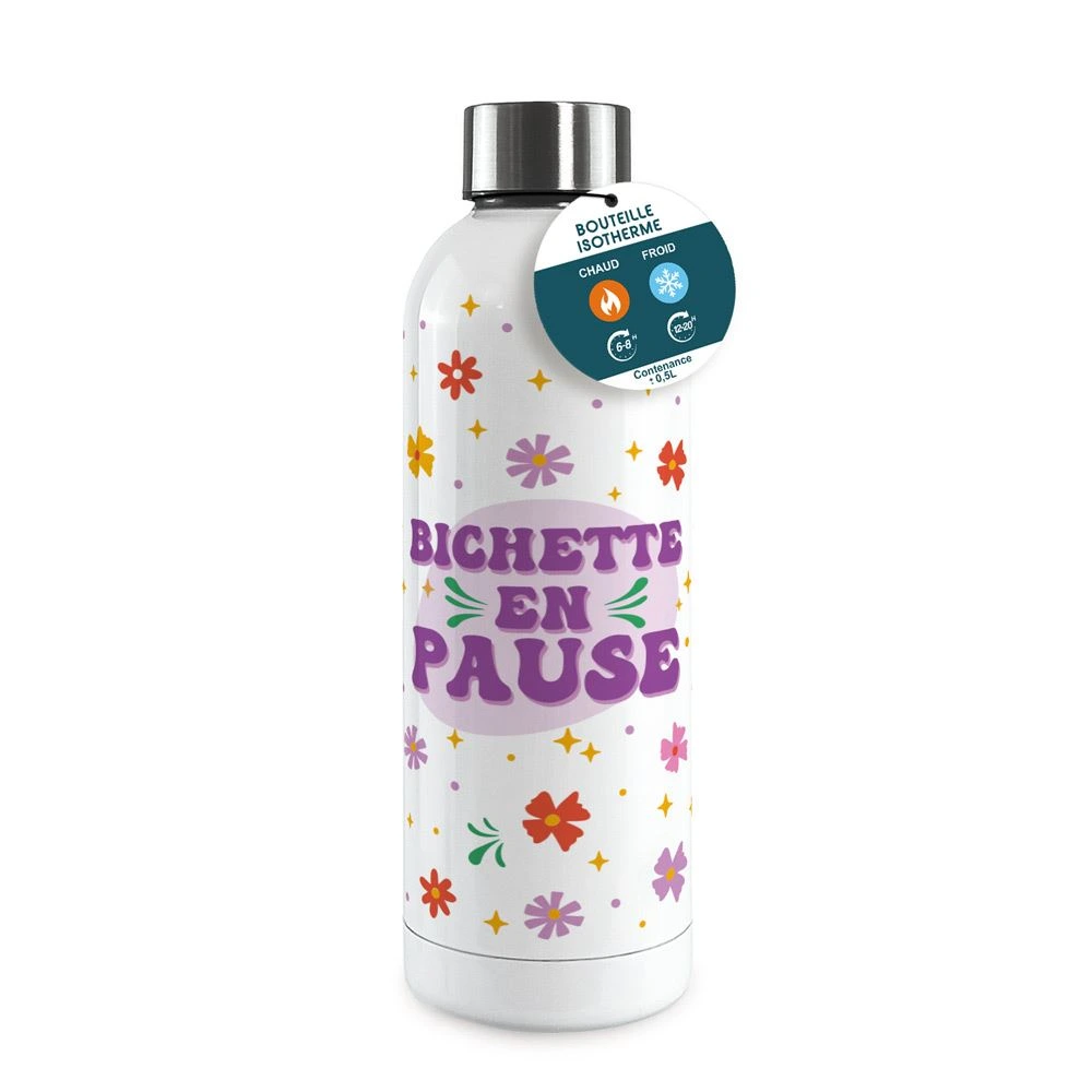 [STC-CD10755V04] Gourde Isotherme Large Bichette En Pause