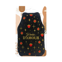 Bouillotte Velours Brodees Noyaux De Cerises Je Brule D'Amour