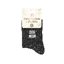 Chaussettes paillettes dog mum
