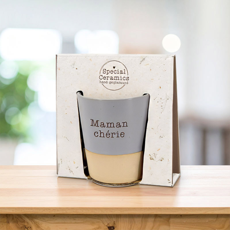 [VDC-00125104] TASSE CERAMIQUE SPECIALE FR "MAMAN CHÉRIE"