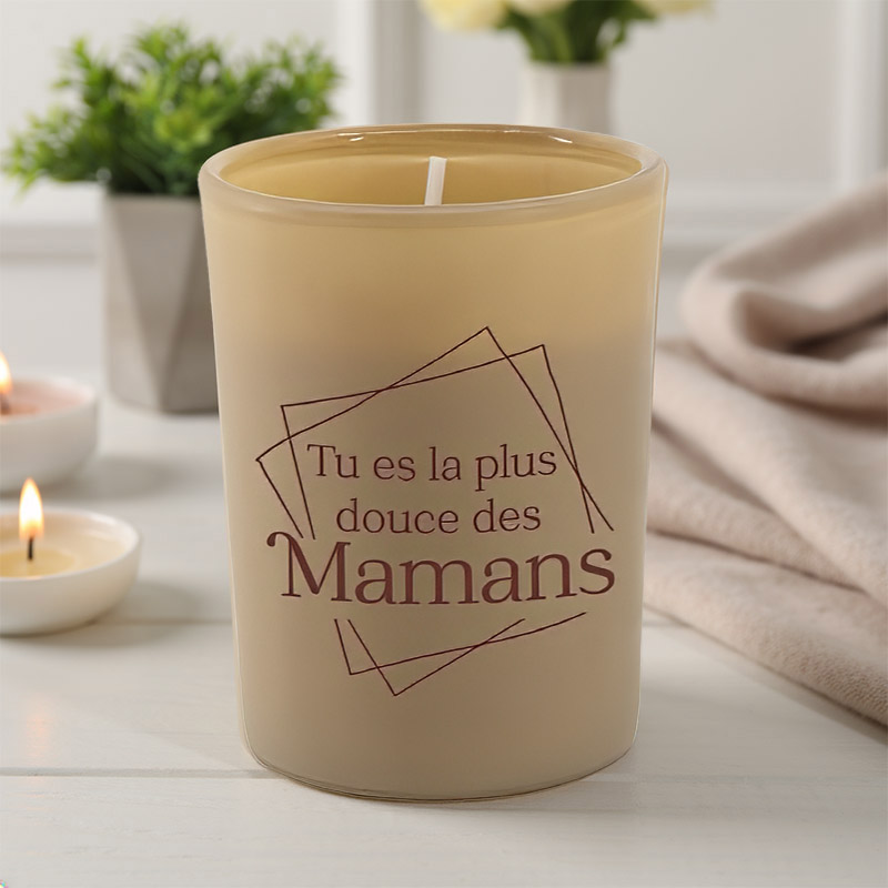 Bougies de voeux "Maman douce"