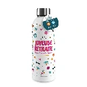 Gourde isotherme large femme Joyeuse retraite