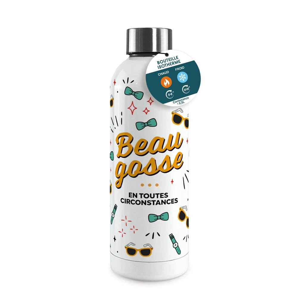 [STC-CD10755V34] Gourde Isotherme Large Beau Gosse