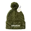 Bonnet pompon paillettes "baroudeuse"