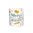 Bougie "Merci pour cette année"