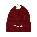 Bonnet brode "crapule"