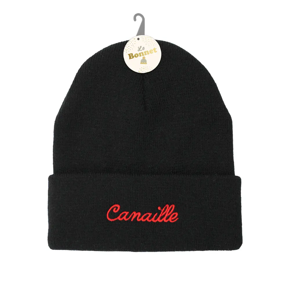 [STC-CD8423V07] Bonnet brode "canaille"
