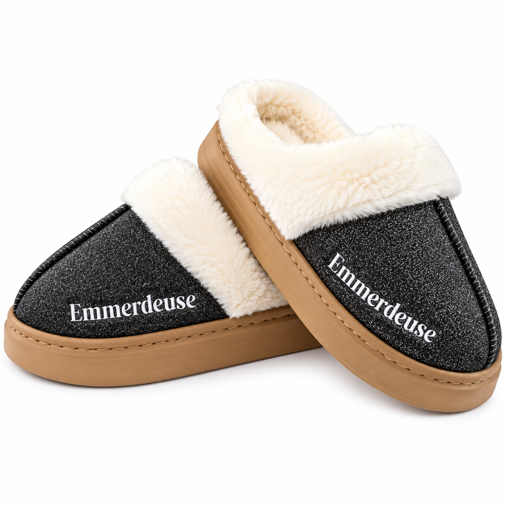 [STC-CD10662ASS-7] Chaussons Emmerdeuse (à paillettes) (36 - 37)
