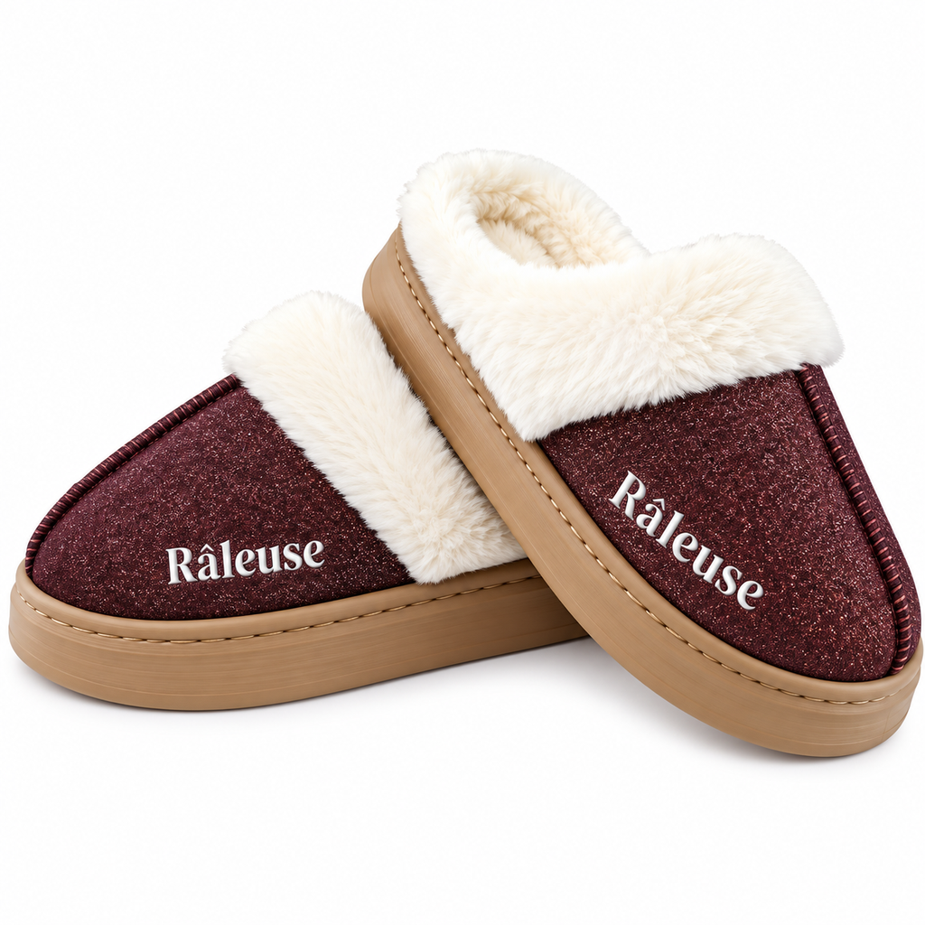 [STC-CD10662ASS-11] Chaussons Râleuse (à paillettes) (36 - 37)