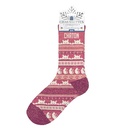 Chaussettes Scandinaves Femme Paillettes Chaton