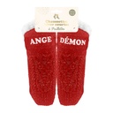 Chaussettes Hiver Courtes Paillettes Ange Demon