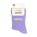 Chaussettes Paillettes Tuftees Drole