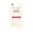 Chaussettes Paillettes Tuftees Banger