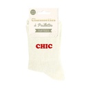 Chaussettes Paillettes Tuftees Chic