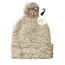 Bonnet pompon paillettes petillante