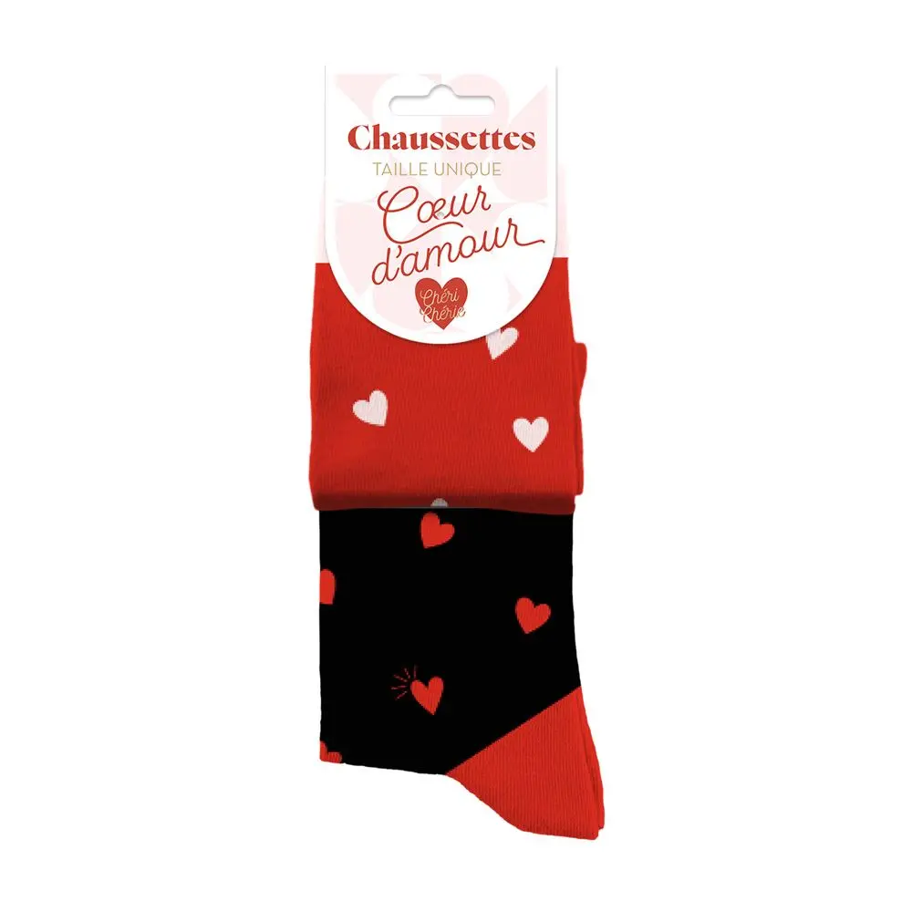 [STC-CD9659] CHAUSSETTES DUO SAINT VALENTIN
