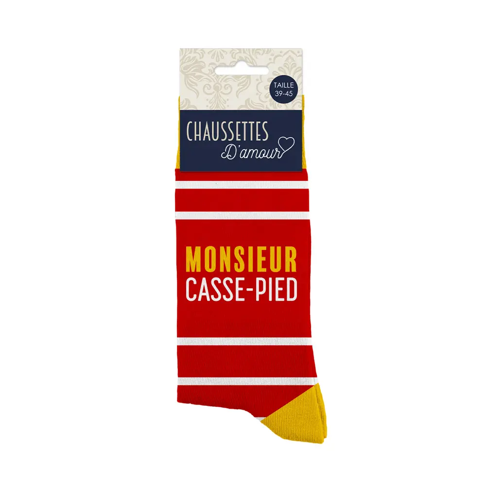 [STC-CD5297_05] CHAUSSETTES MONSIEUR CASSE-PIED