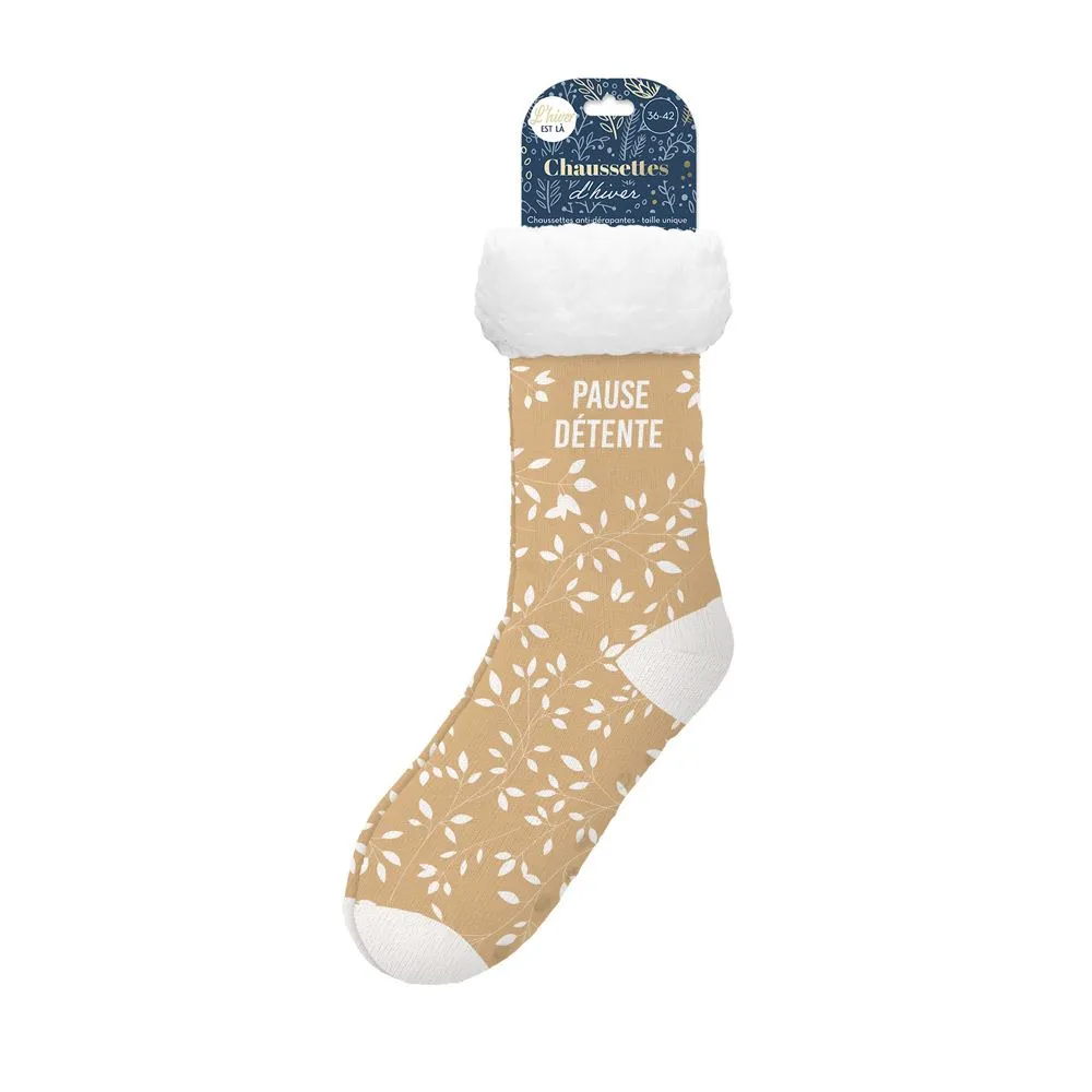[STC-CD9390V01] CHAUSSETTES MOUMOUTES PAUSE DETENTE