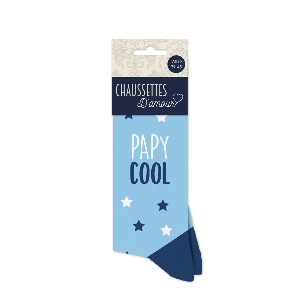 [STC-CD5297_03] CHAUSSETTES PAPY COOL