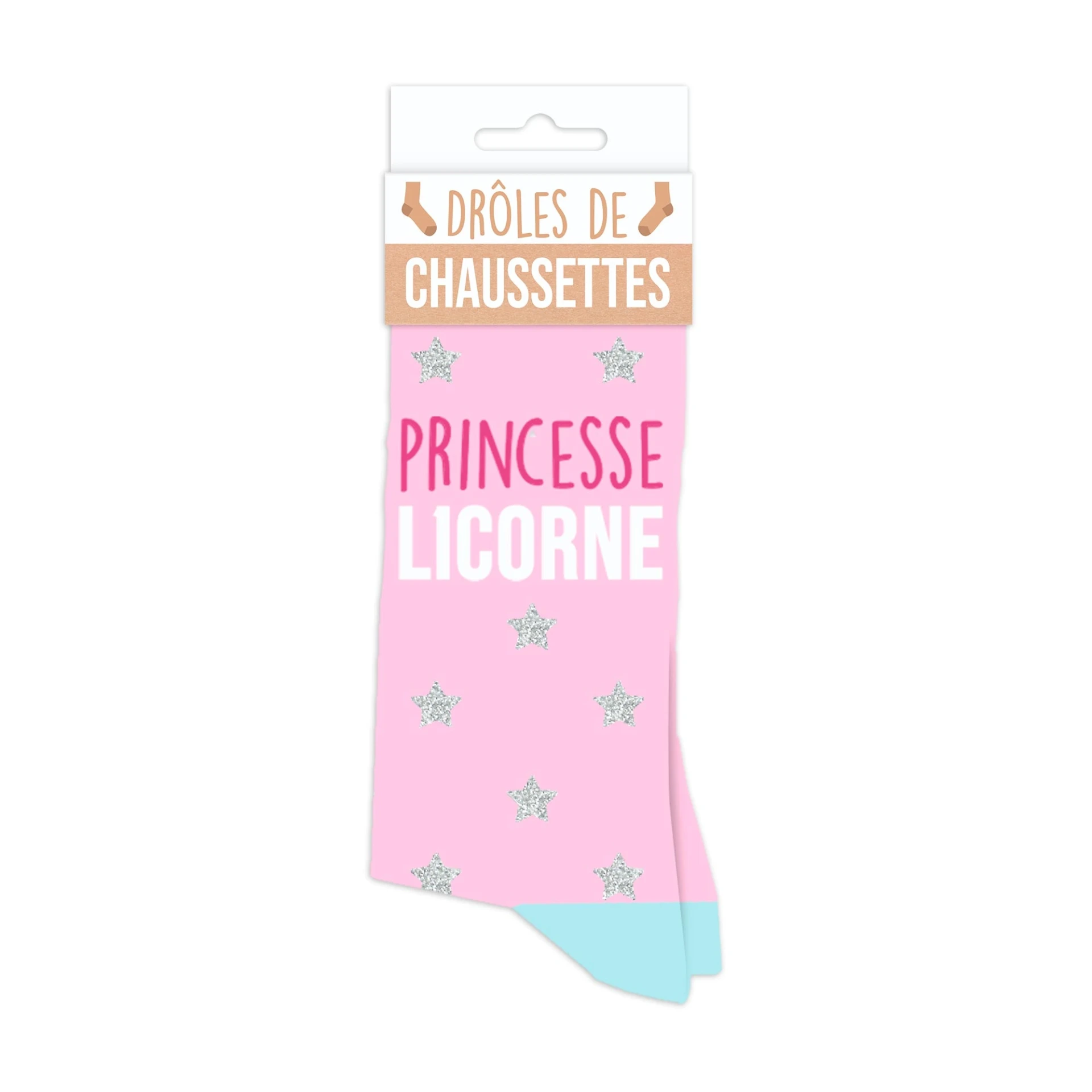 [STC-CD5297_22] CHAUSSETTES PRINCESSE LICORNE