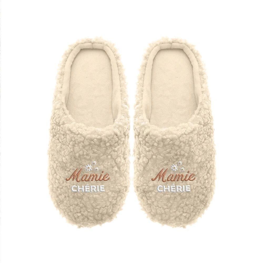 [STC-CD8657V01] PANTOUFLES "MAMIE" 36-38