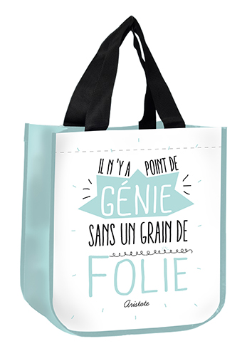 SAC CABAS TYPO  COULEUR