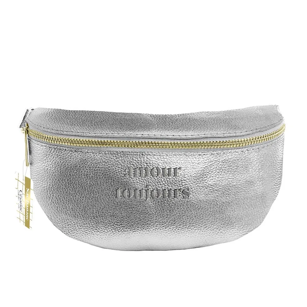 [STC-CD9229] SAC BANANE METAL ARGENT