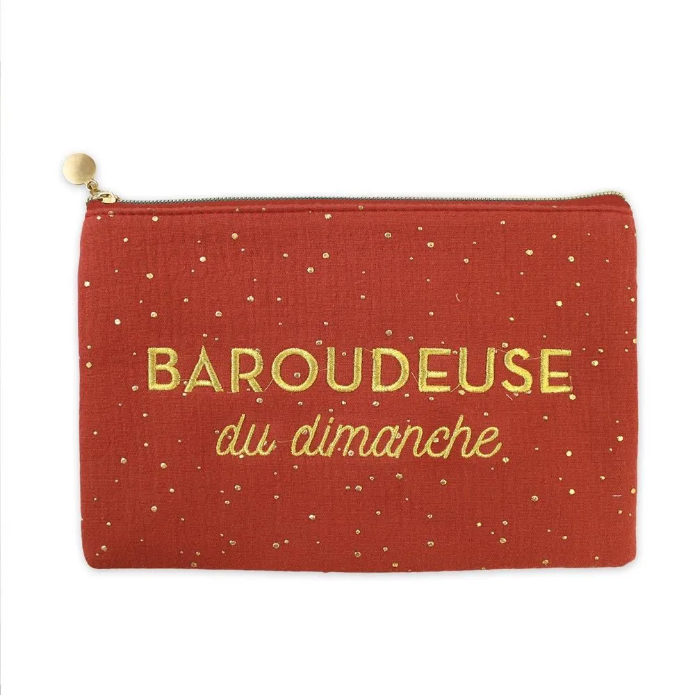 POCHETTE BRODEE BAROUDEUSE