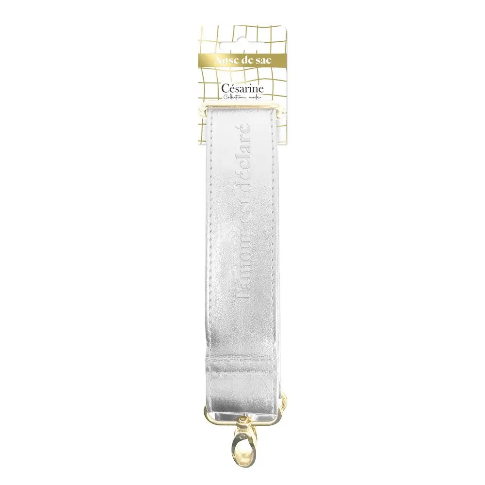 ANSE DE SAC METAL ARGENT