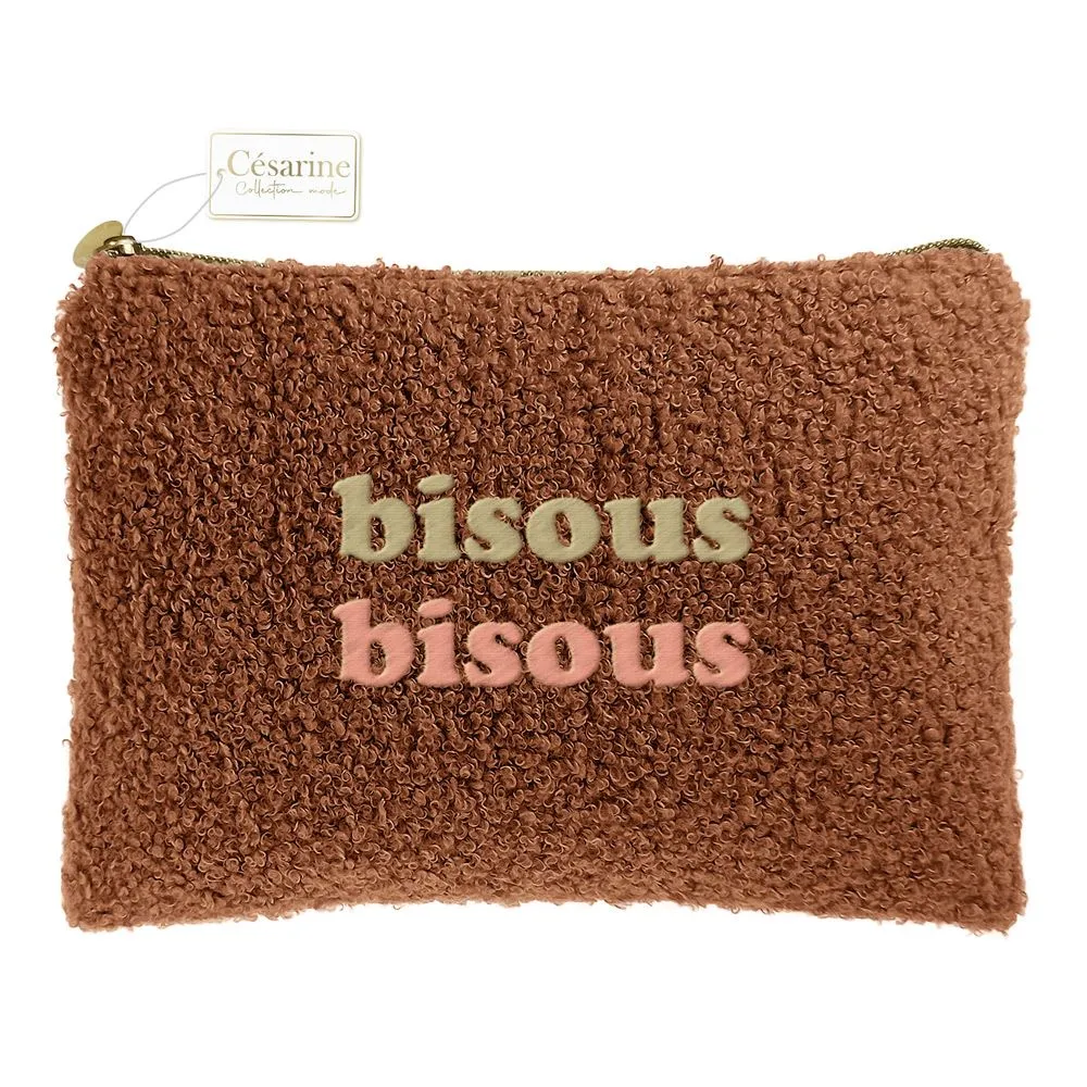 POCHETTE MOUMOUTE BISOUS BISOUS