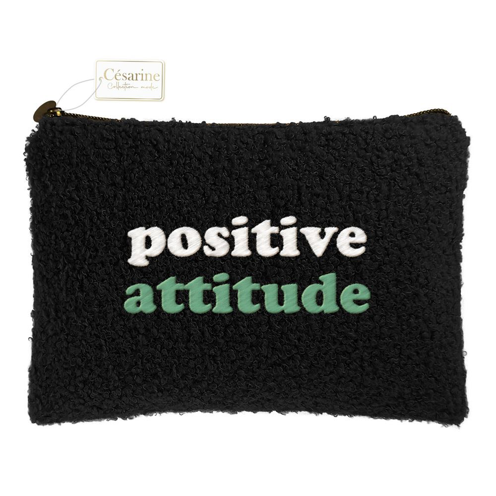 [STC-CD9467V08] POCHETTE MOUMOUTE POSITIVE ATTITUDE