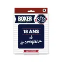 BOXER "18ANS ET A CROQUER" M