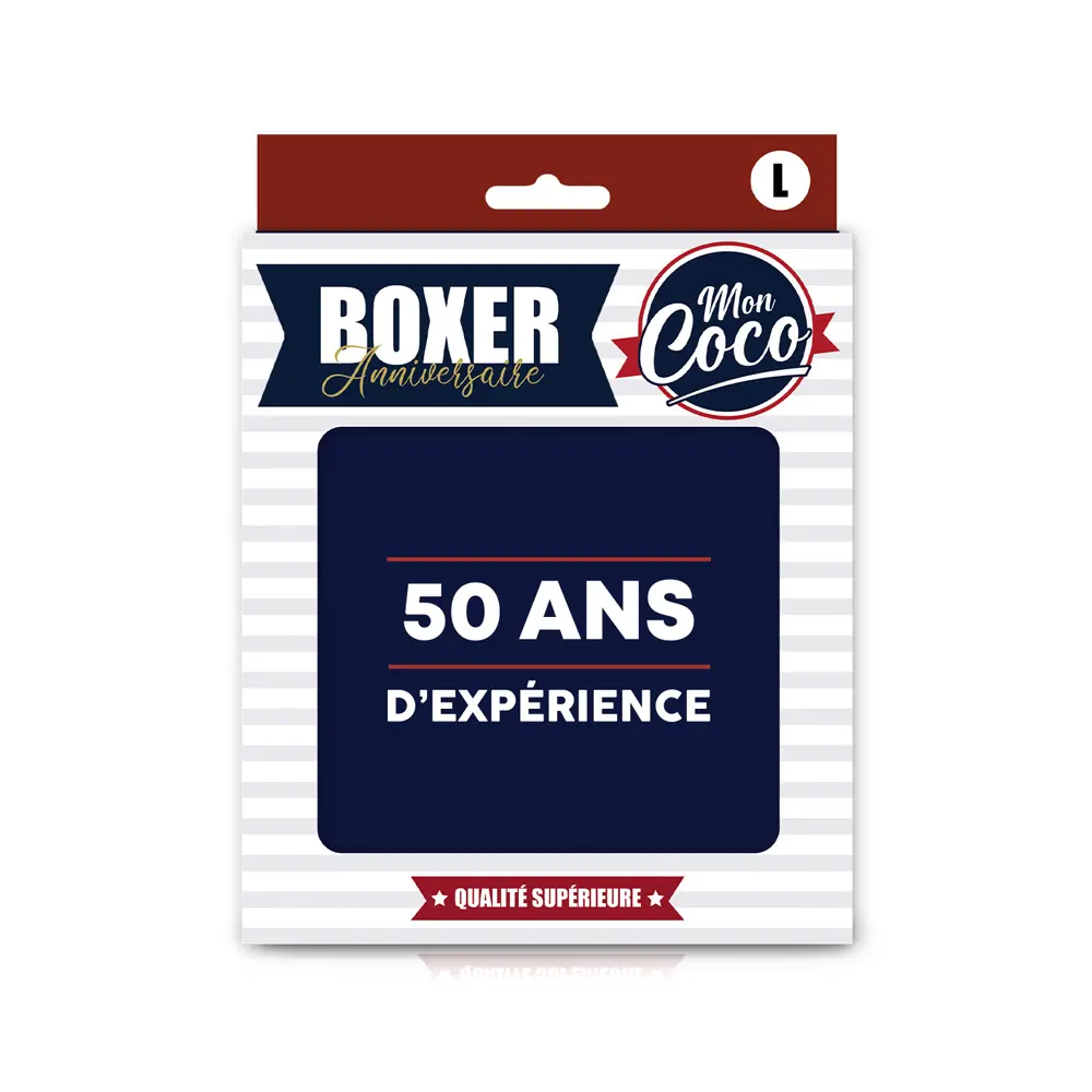 [STC-CD6648VL] BOXER "50ANS D EXPERIENCE" L