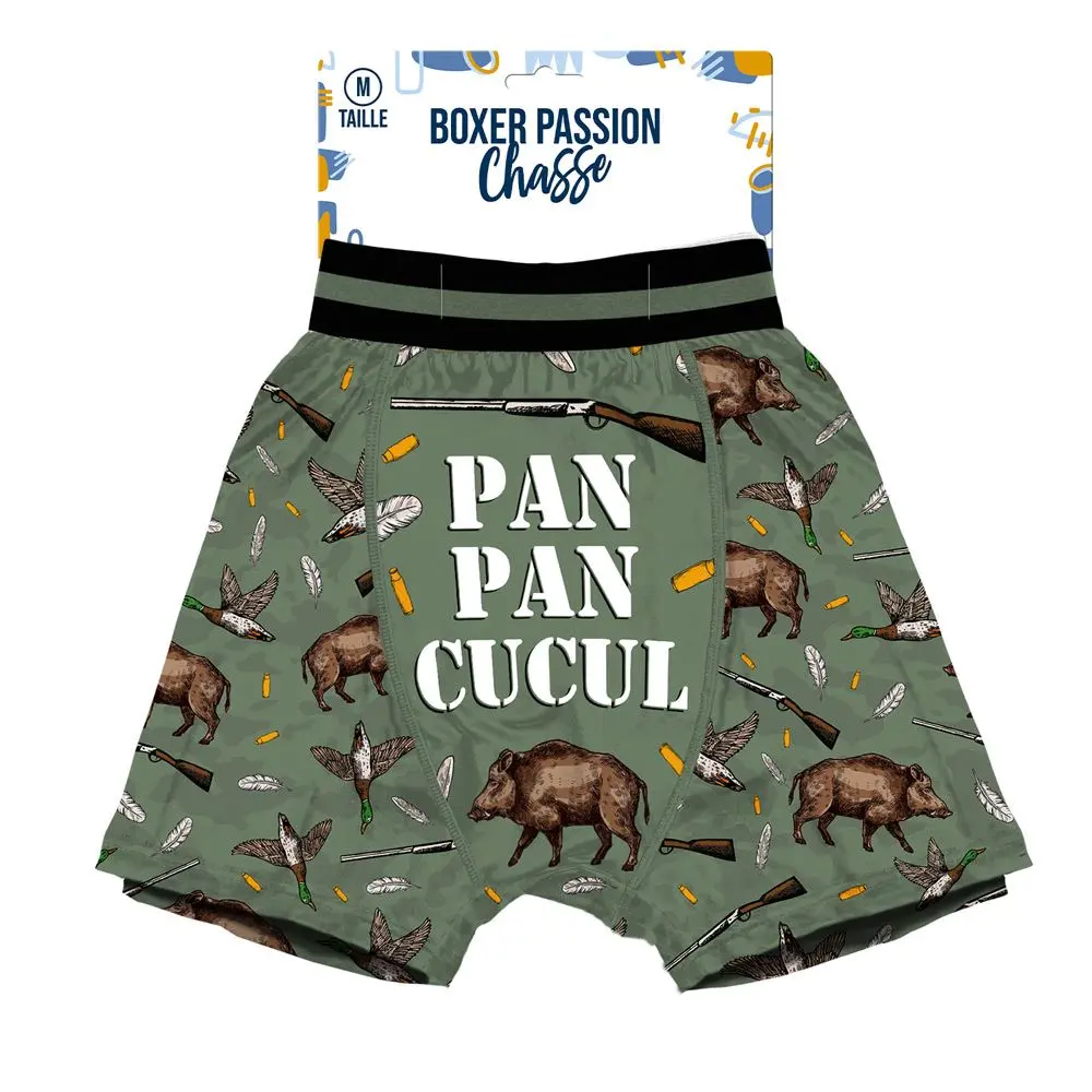 [STC-CD10261VM] BOXER PASSION CHASSE TAILLE M