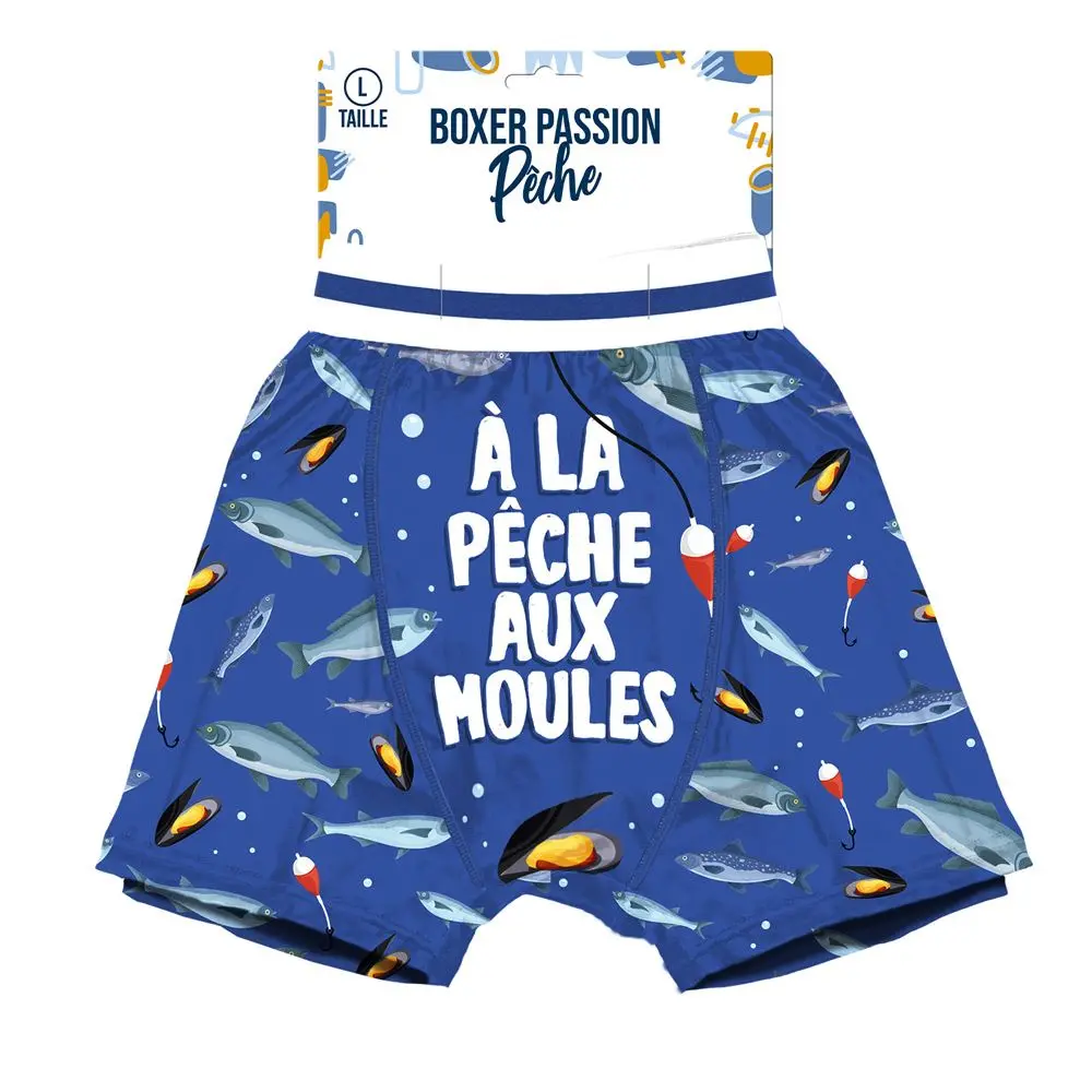 [STC-CD10260VL] BOXER PASSION PECHE TAILLE L